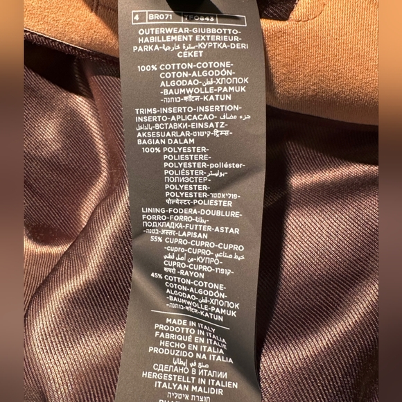 TOM FORD Overcoat with Faux Fur Trim and Satin Lining - US 2XL - Picture 6 of 6